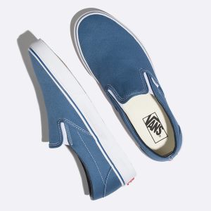 Vans Erkek Kaykay Ayakkabısı Slip-On Lacivert | 93843-421